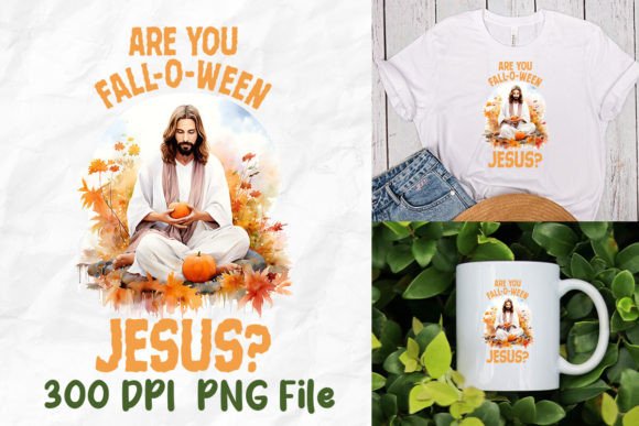 Are You Fall-o-ween Jesus Halloween T-Shirt Designs Review