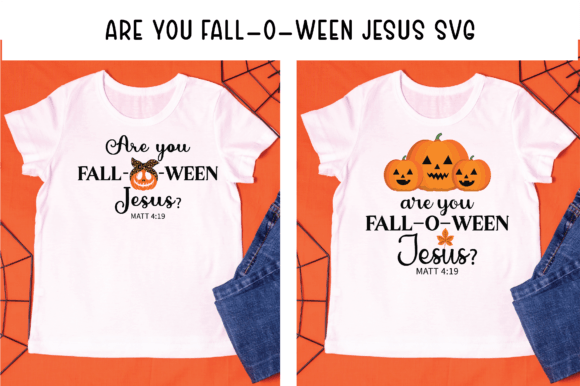 Are You Following Jesus - Halloween SVG T-Shirt Designs