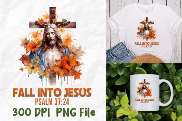 Fall into Jesus Fall Vibes Leaf Flower: A Designer’s Review for T-Shirt Projects