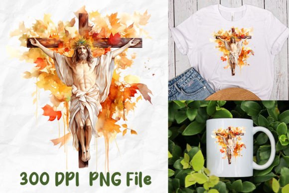 Jesus Christ Cross Sacrifice Fall Autumn T-Shirt Review