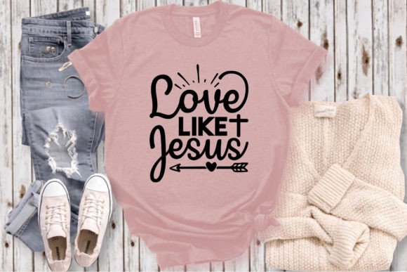 Love Like Jesus SVG Craft: T-Shirt Designs Review for Crafters