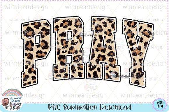 Pray Christian Quote Leopard Jesus PNG T-Shirt Designs Review